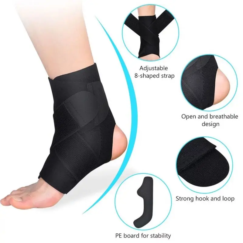 Ankle Mobility Band - Tendon Desteği Ayarlanabilir Ayak Bileği Ateli
