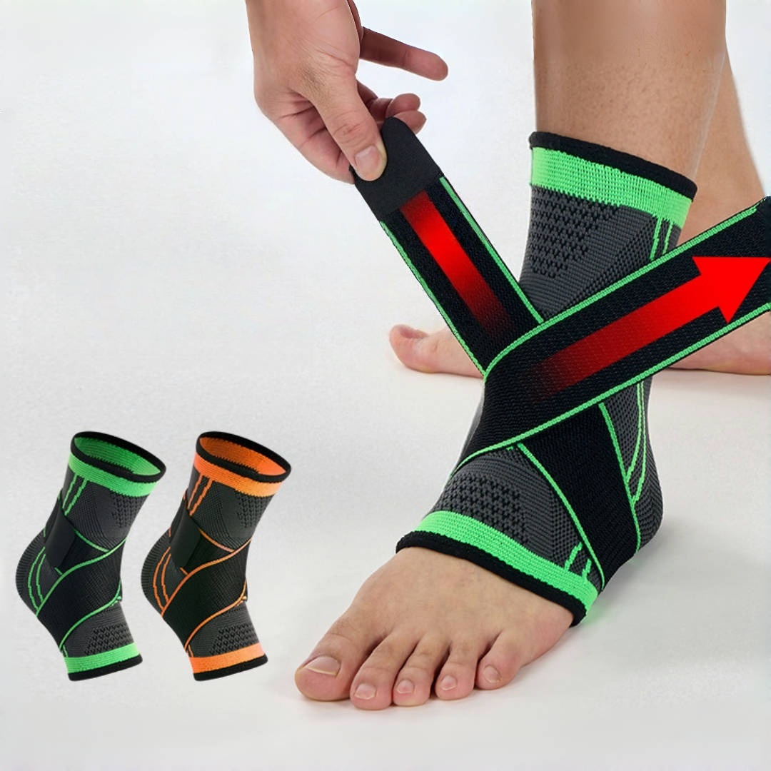 Ankle Mobility Band - Elastik Spor Ayak Bileği Desteği Kayışlı
