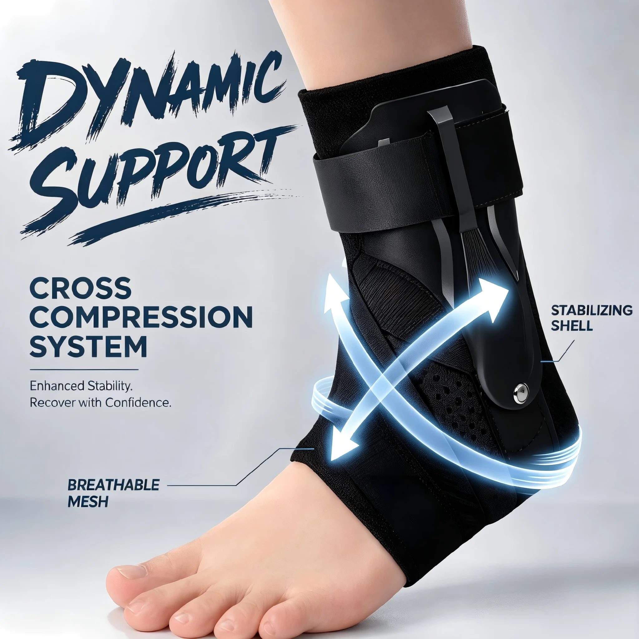 Ankle Mobility Band - 1/2 adet ayak bileği desteği burkulan