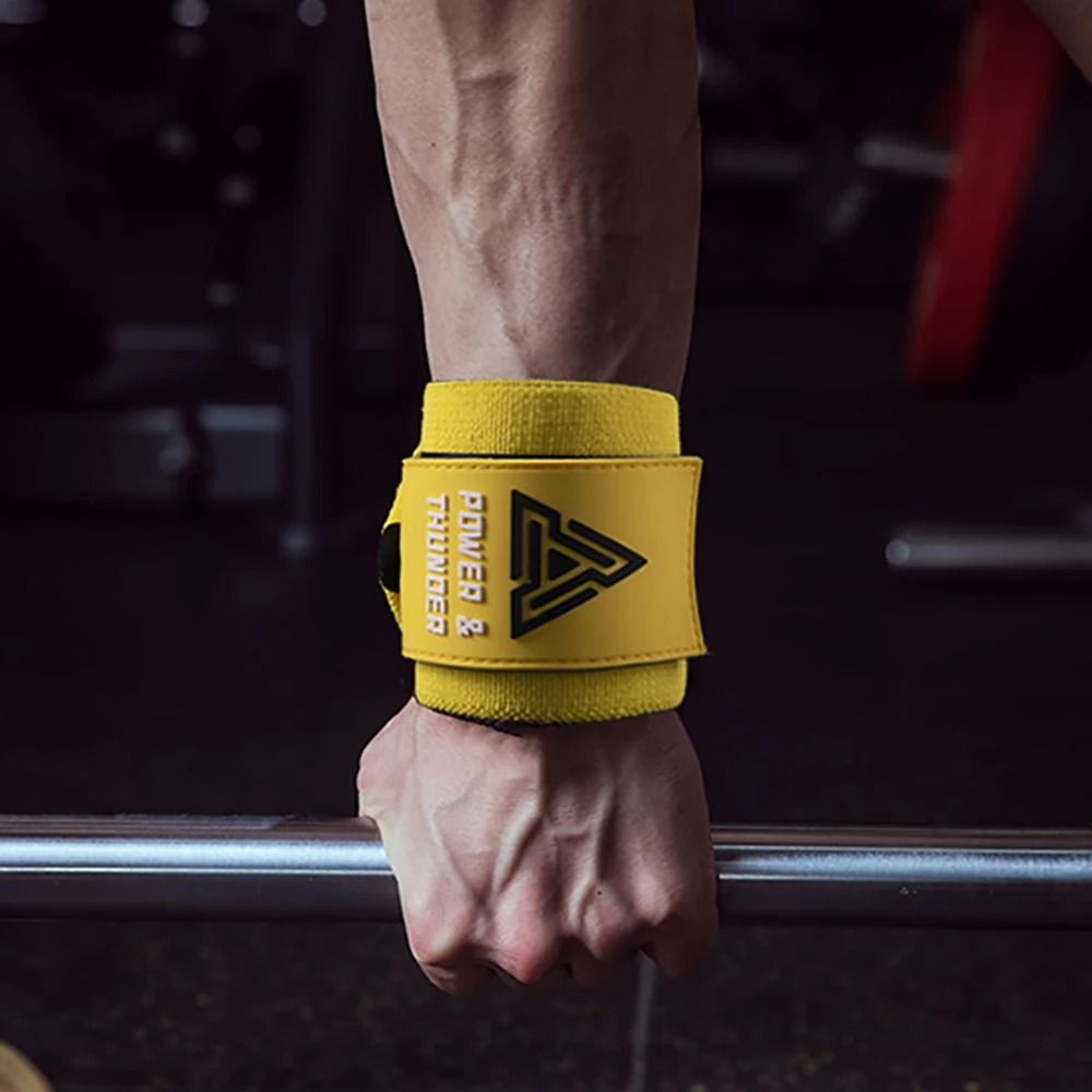 Crossfit Workout Gear - Ağır Hizmet Tipi Ağırlık Kaldırma Bilek