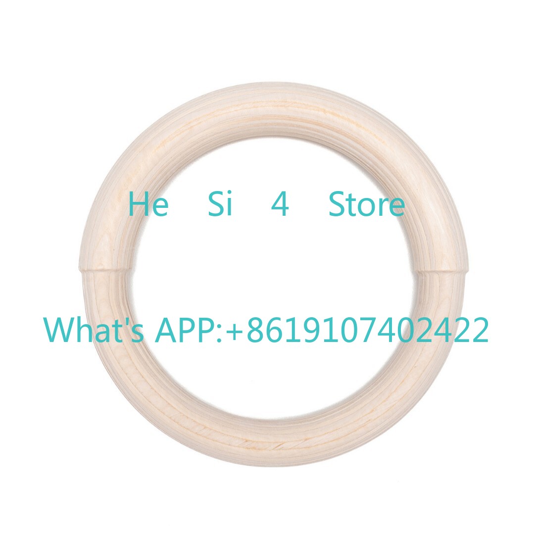 Gymnastic Ring Wood - Birch Ahşap Çift Boyutlu Halka Tahtası