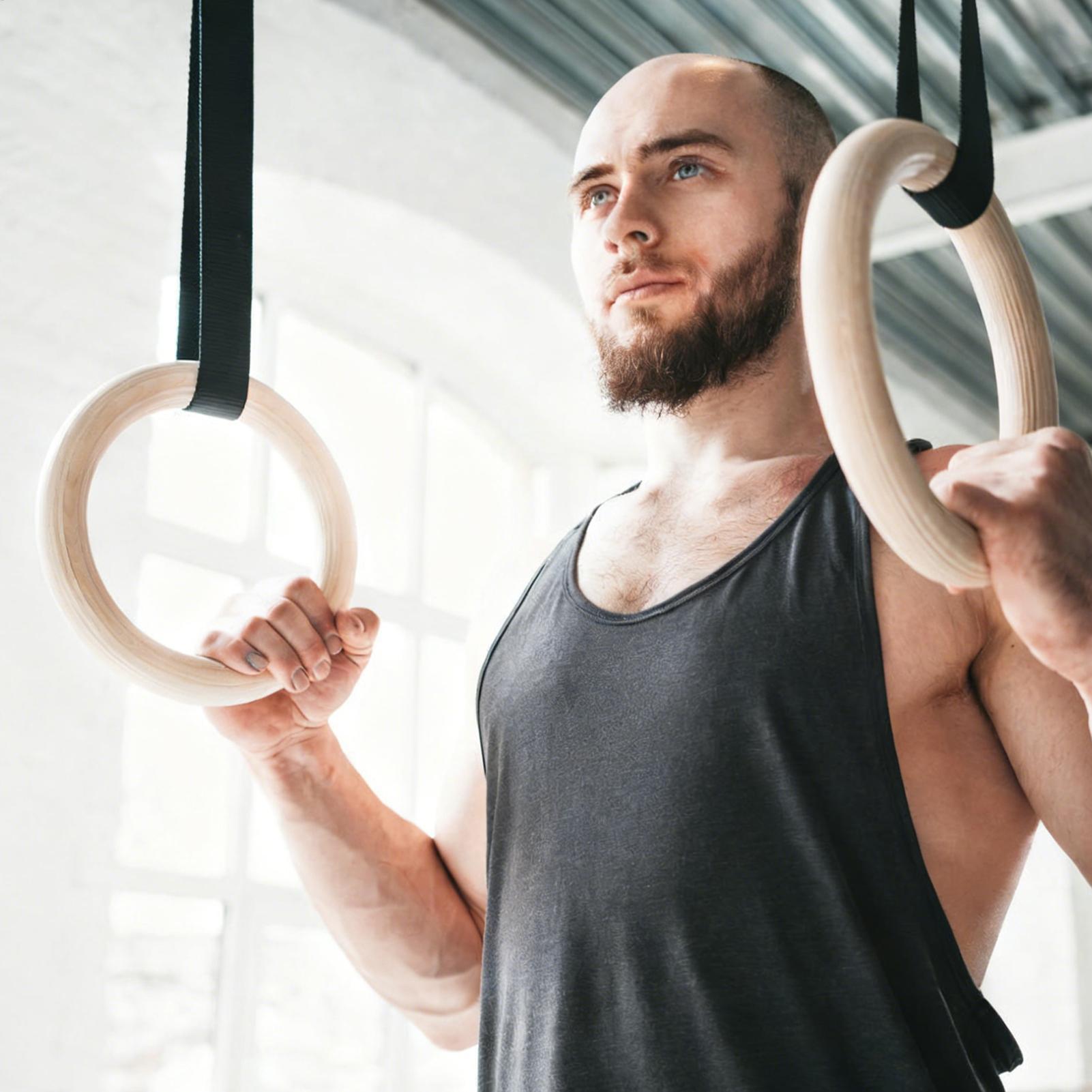 2 adet/çift ahşap taşınabilir  - Gymnastic Ring Wood incelemesi ve fiyatı