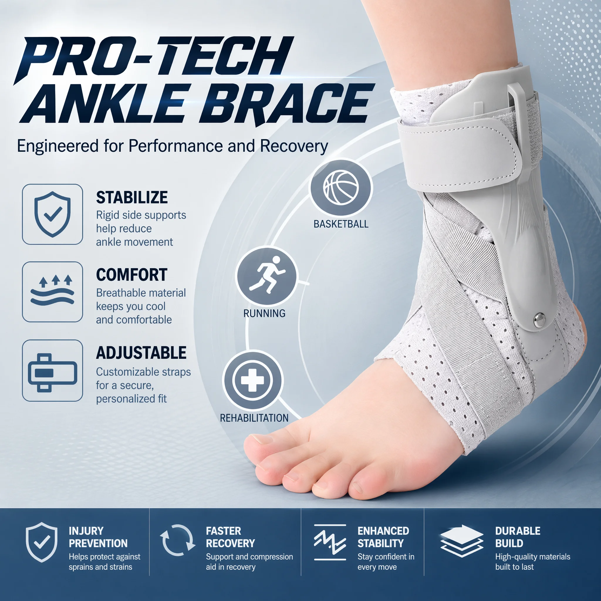 Yan Stabilizatörlü Ayak Bileği - Ankle Mobility Band incelemesi ve fiyatı