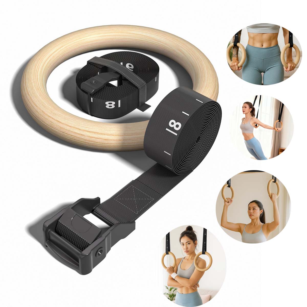 Ayarlanabilir Ahşap Jimnastik  - Gymnastic Ring Wood incelemesi ve fiyatı